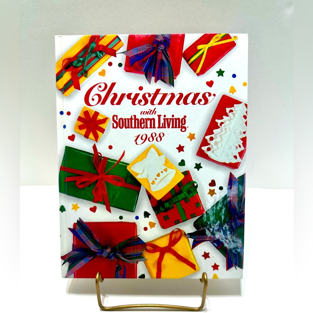 Oxmoor House Christmas with Southeen Living 1988 Cookbook Craftbook